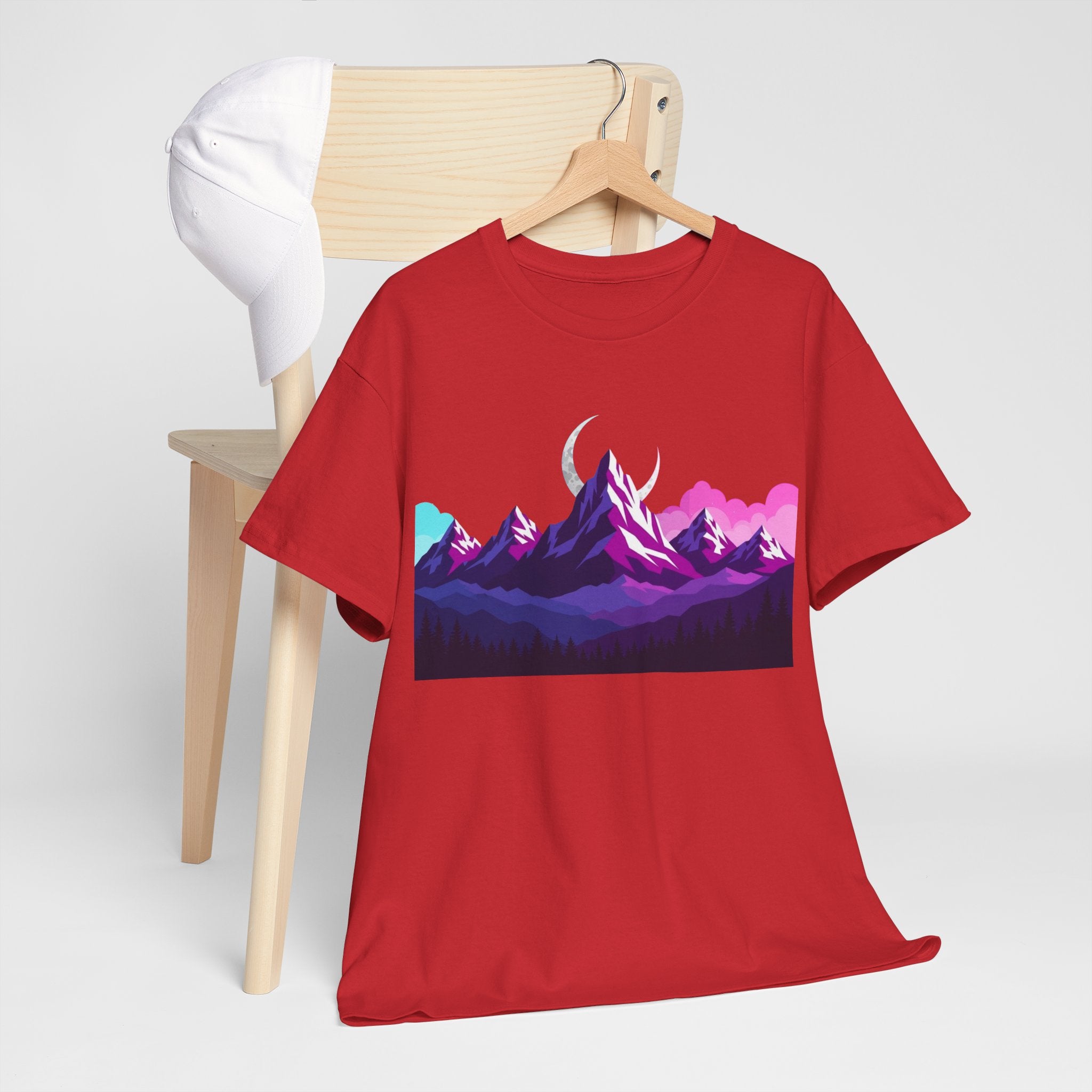 Under the Midnight Peaks – Lunar Horizon Tee