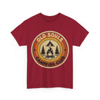 Old Souls Campfire Club Retro T-Shirt | Vintage Sunset Camping Tee