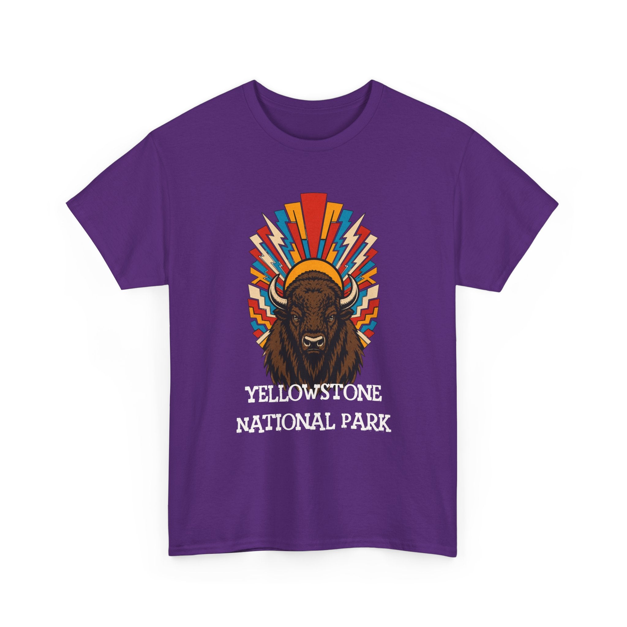Yellowstone — Bison Sunburst T-Shirt