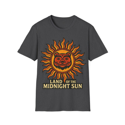 Land of the Midnight Sun Tribal Bear T-Shirt