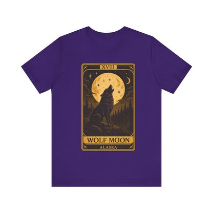 Wolf Moon Alaska | Vintage Mystical Graphic Tee