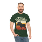 Original Overlander Moose T-Shirt | Retro 1970s Sunset Wilderness Tee