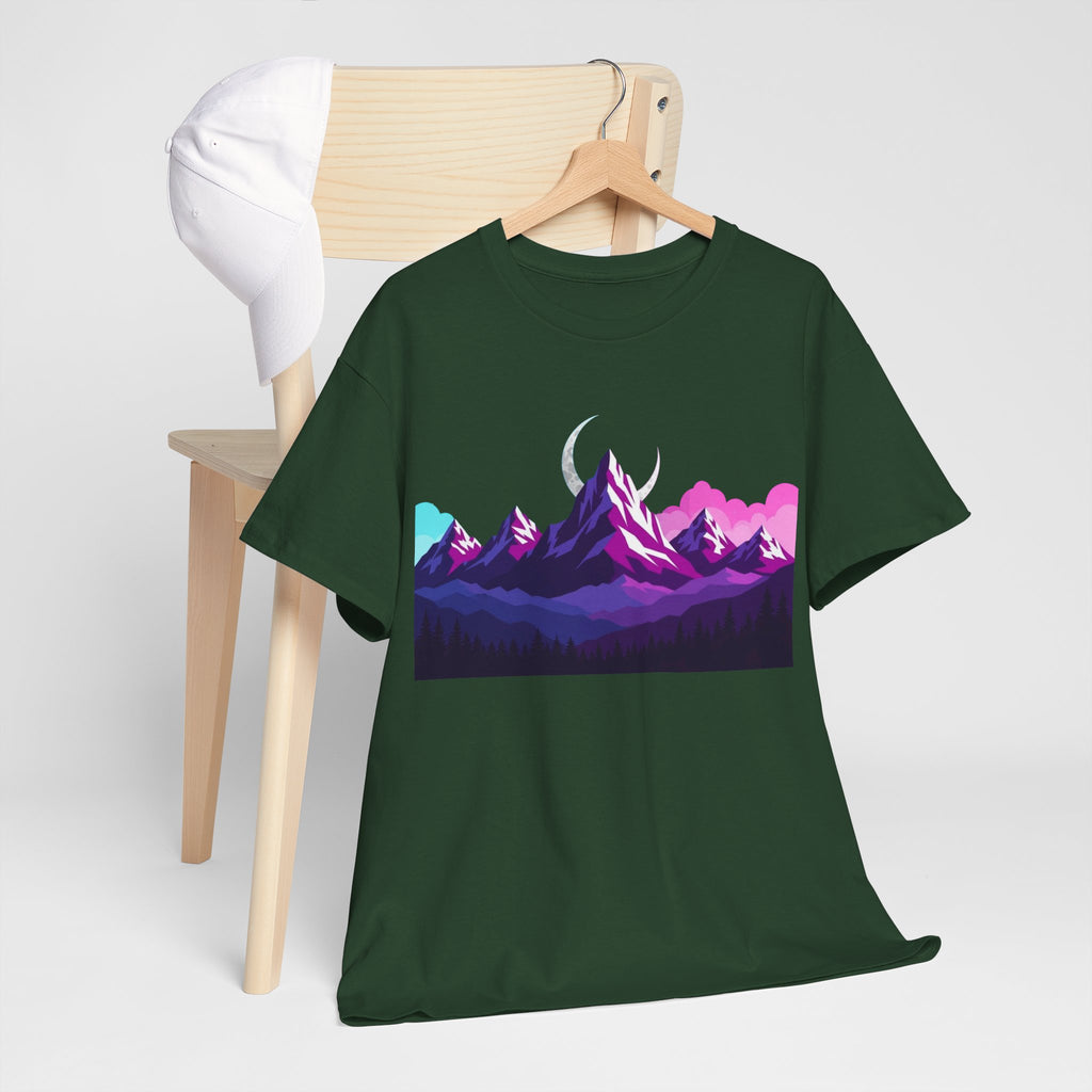 Under the Midnight Peaks – Lunar Horizon Tee