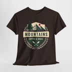 Mountains, Coffee & Dogs Tee