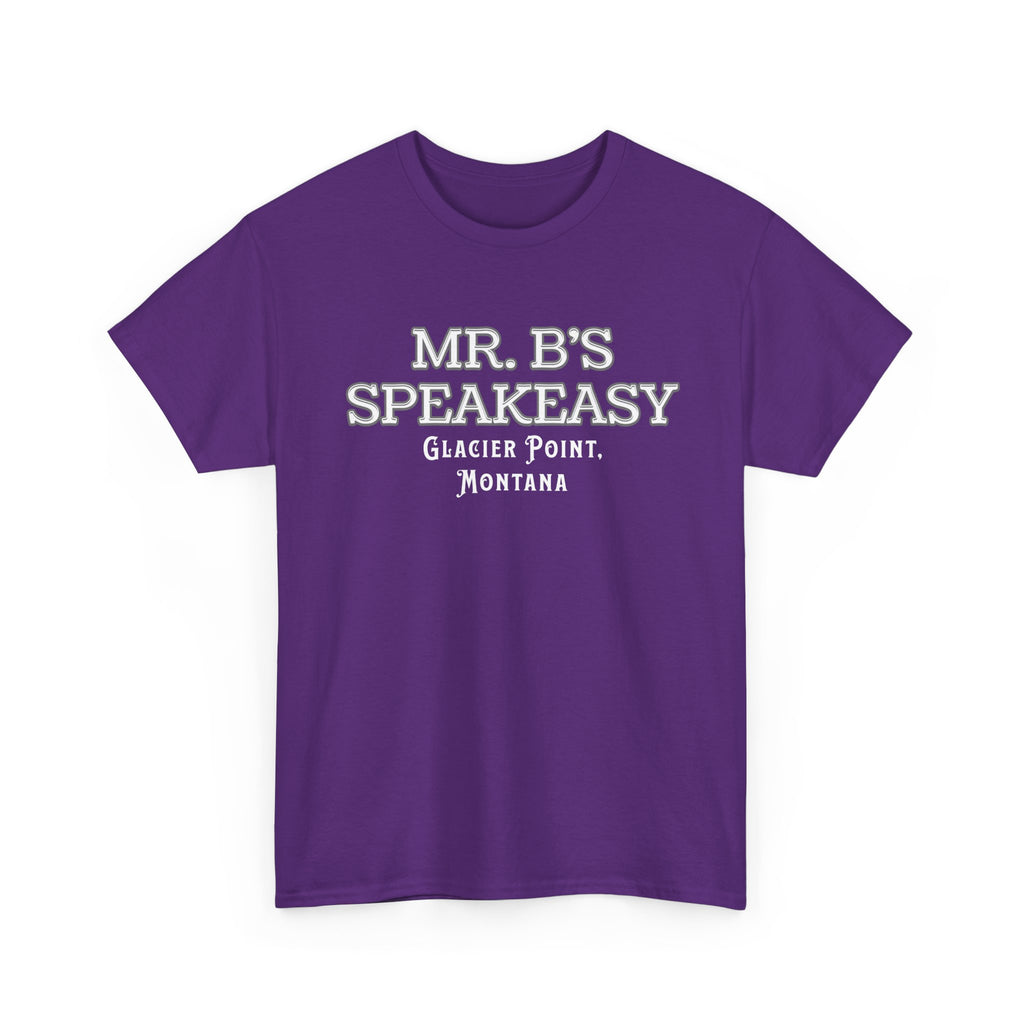 Mr. B’s Speakeasy Tee – Glacier Point, Montana