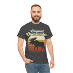 Original Overlander Moose T-Shirt | Retro 1970s Sunset Wilderness Tee