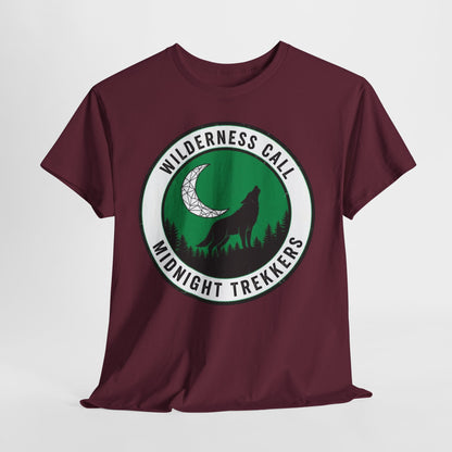 Wilderness Call: Midnight Trekkers Wolf Moon Tee