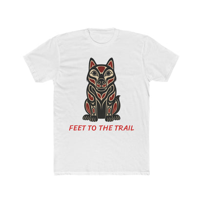 Feet to the Trail — Tlingit-Inspired Husky Adventure Tee