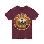 Old Souls Campfire Club Retro T-Shirt | Vintage Sunset Camping Tee