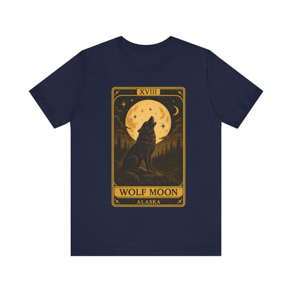 Wolf Moon Alaska | Vintage Mystical Graphic Tee
