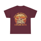 Road Trip Adventures – Explore More Retro Camper Tee