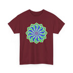 Emerald Feather Rosette T-Shirt