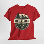 Mountains, Coffee & Dogs Tee