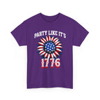 Party Like It's 1776 T-Shirt — 4th of July Patriotic Summer Tee
