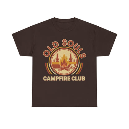 Retro Old Souls Campfire Club T-Shirt