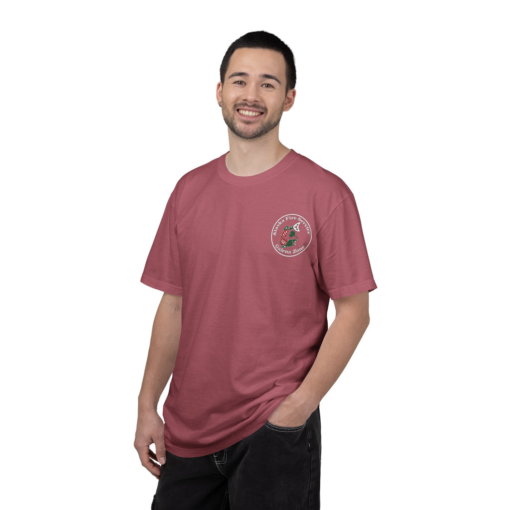 Alaska Fire Service Galena Zone T-Shirt — Salmon Emblem Tee