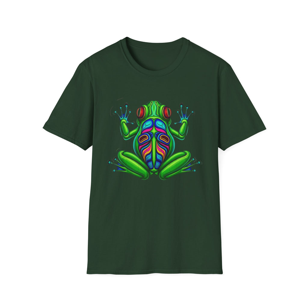 Neon Frog T-Shirt – Psychedelic Tree Frog