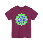 Emerald Feather Rosette T-Shirt