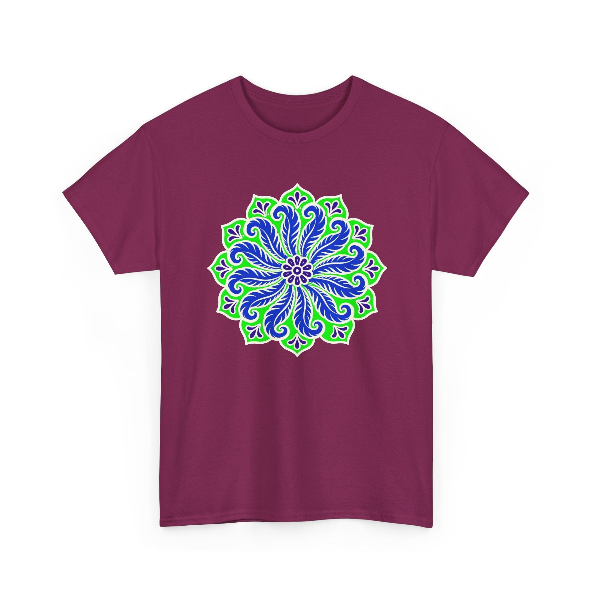 Emerald Feather Rosette T-Shirt
