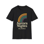 Aurora Nights Alaska T-Shirt – Retro Northern Lights Graphic Tee
