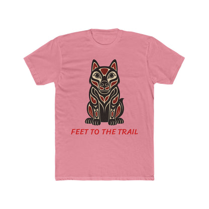 Feet to the Trail — Tlingit-Inspired Husky Adventure Tee