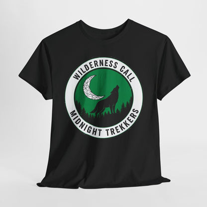 Wilderness Call: Midnight Trekkers Wolf Moon Tee