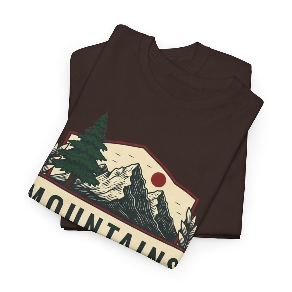 Mountains, Coffee & Dogs Tee