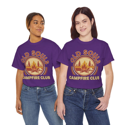 Retro Old Souls Campfire Club T-Shirt