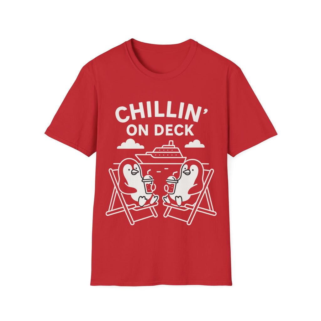 Chillin’ On Deck Penguin Cruise Tee
