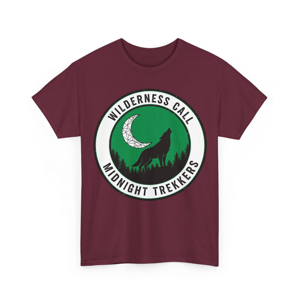 Wilderness Call: Midnight Trekkers Wolf Moon Tee
