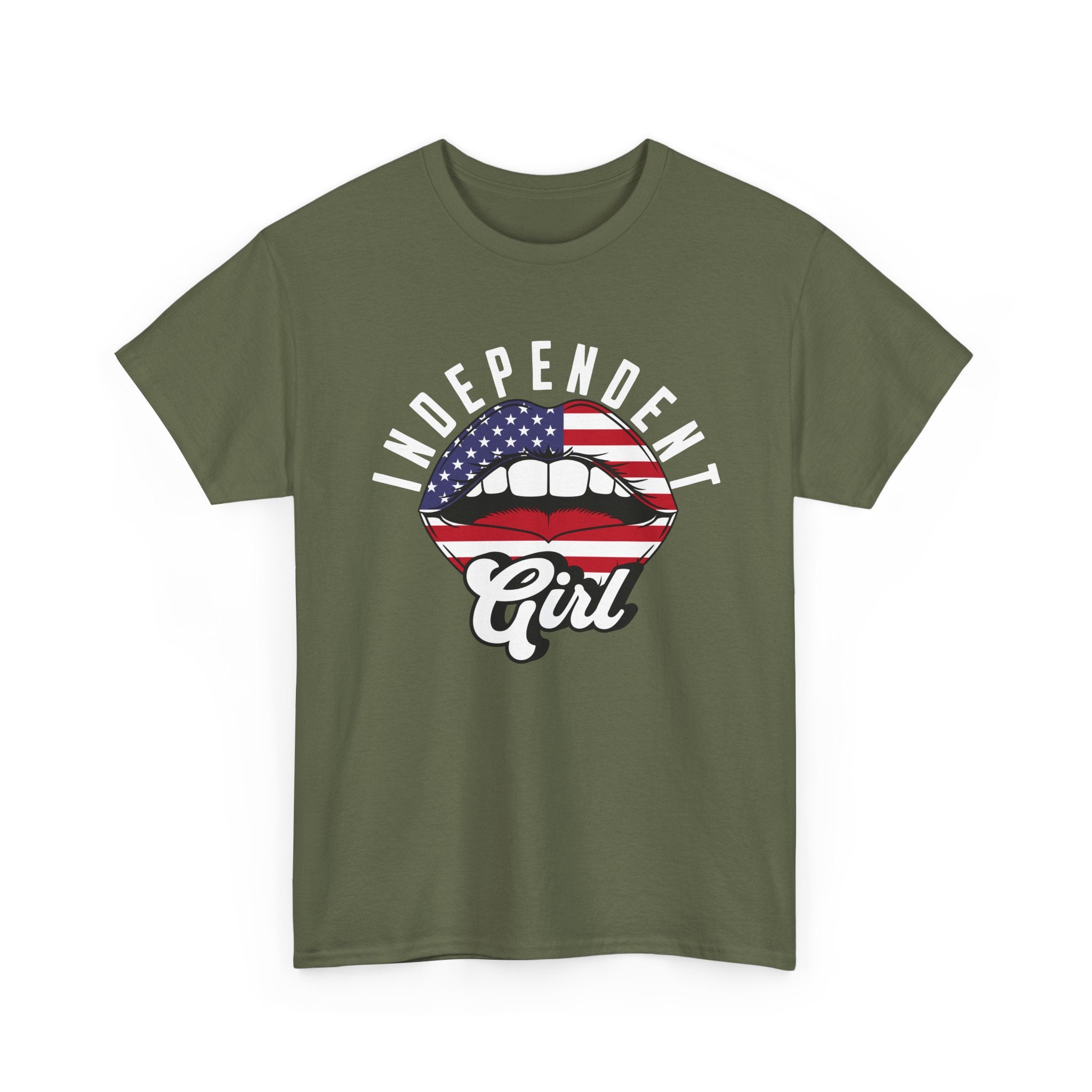 Independent Girl 4th of July Tee —  Summer Fun Shirt