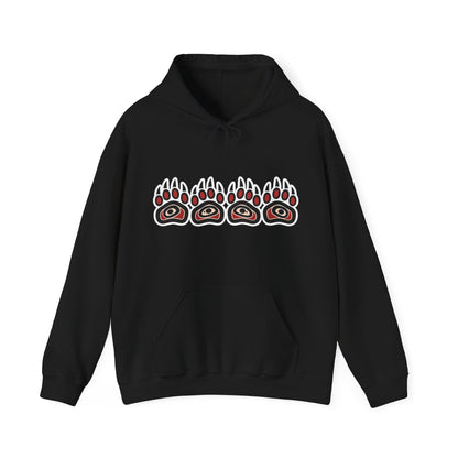 Tlingit Bear Tracks Hoodie
