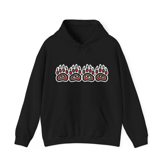 Tlingit Bear Tracks Hoodie