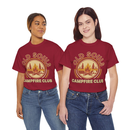 Retro Old Souls Campfire Club T-Shirt