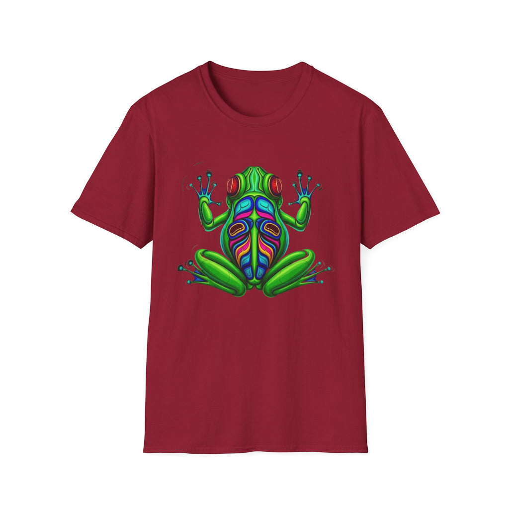 Neon Frog T-Shirt – Psychedelic Tree Frog