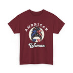 American Woman 4th of July T-Shirt — Summer Fun Patriotic Tee