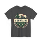 Mountains, Coffee & Dogs Tee