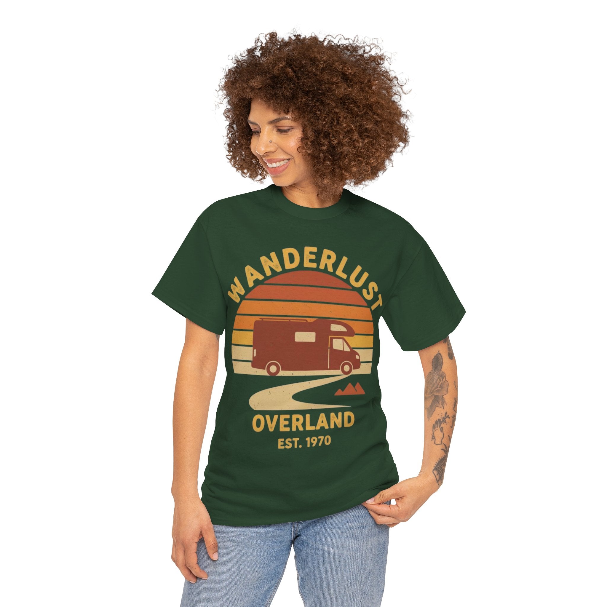 Wanderlust Overland Retro Adventure Tee