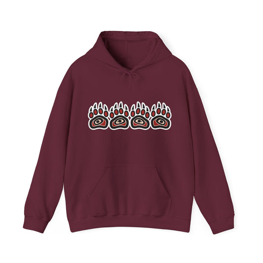 Tlingit Bear Tracks Hoodie