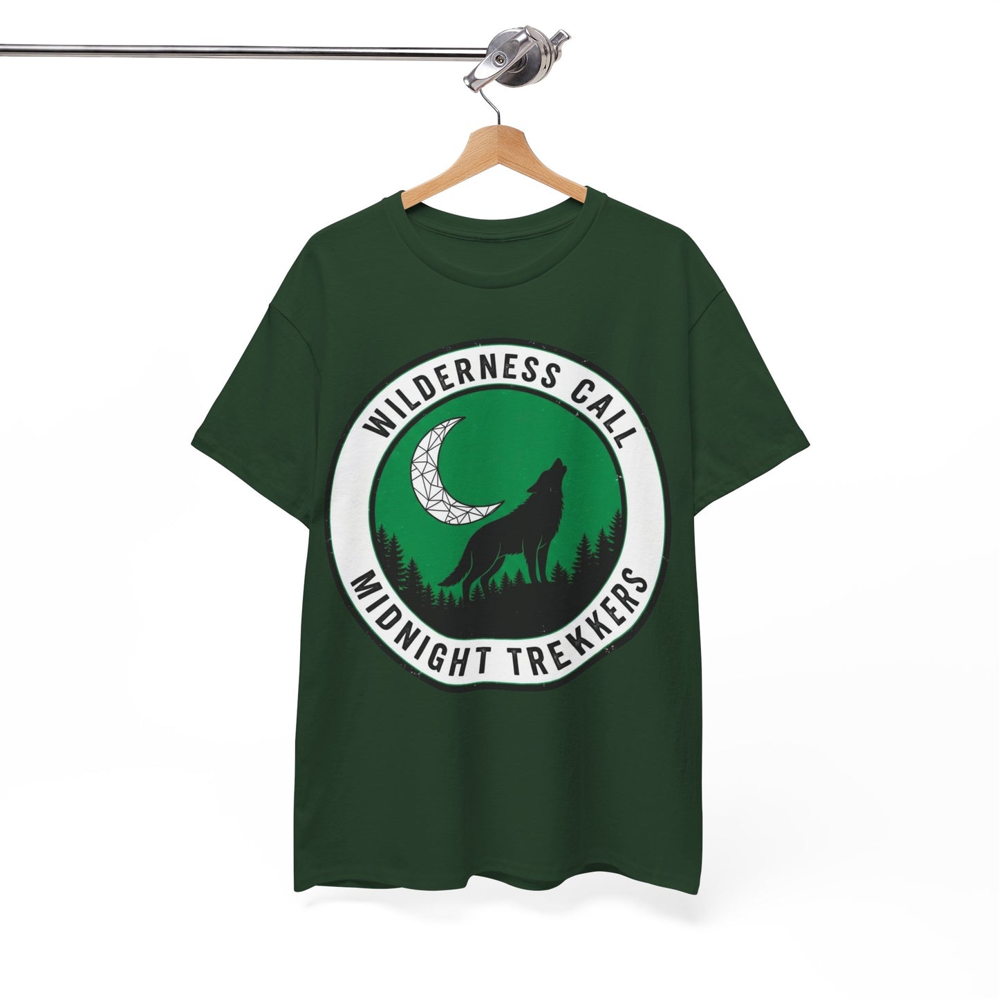 Wilderness Call: Midnight Trekkers Wolf Moon Tee