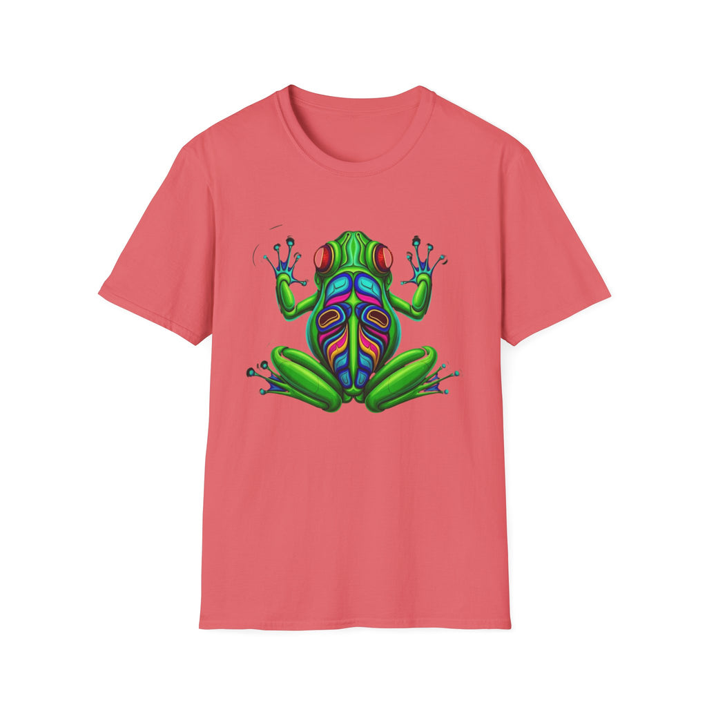 Neon Frog T-Shirt – Psychedelic Tree Frog