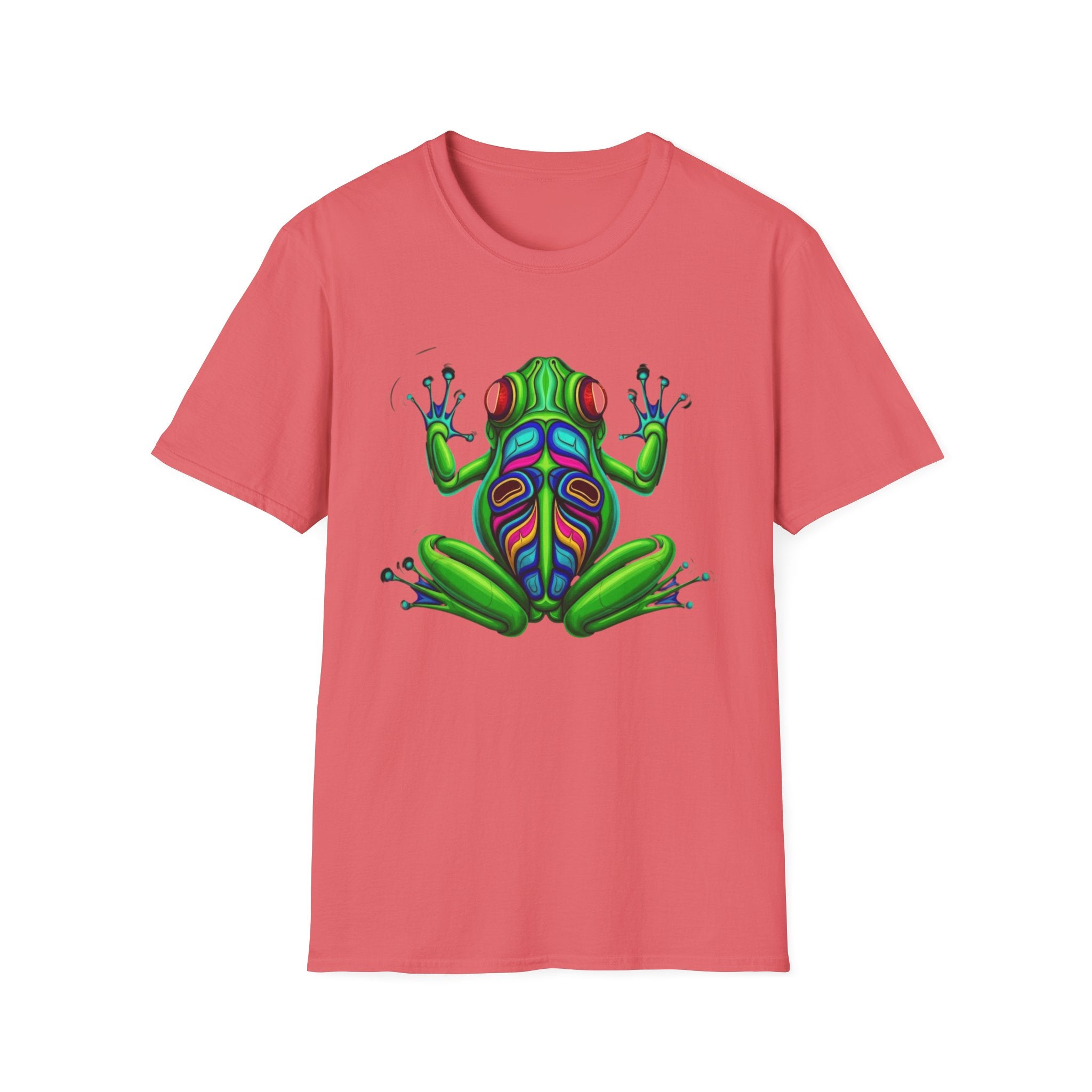 Neon Frog T-Shirt – Psychedelic Tree Frog