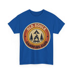 Old Souls Campfire Club Retro T-Shirt | Vintage Sunset Camping Tee