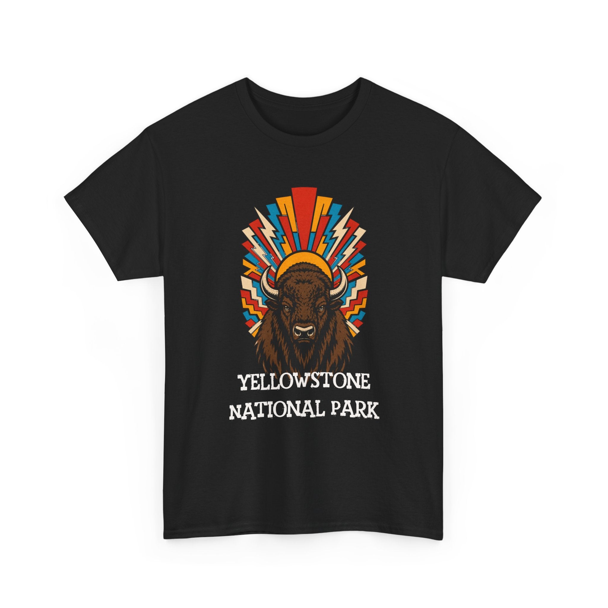 Yellowstone — Bison Sunburst T-Shirt