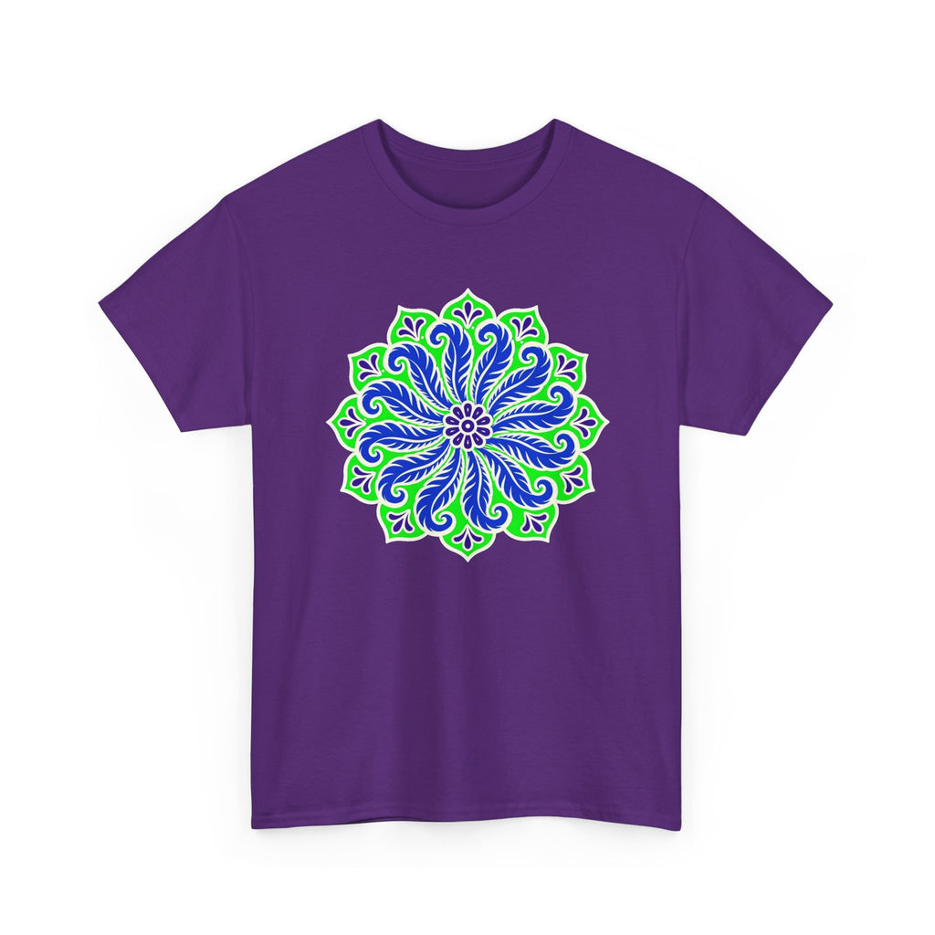 Emerald Feather Rosette T-Shirt