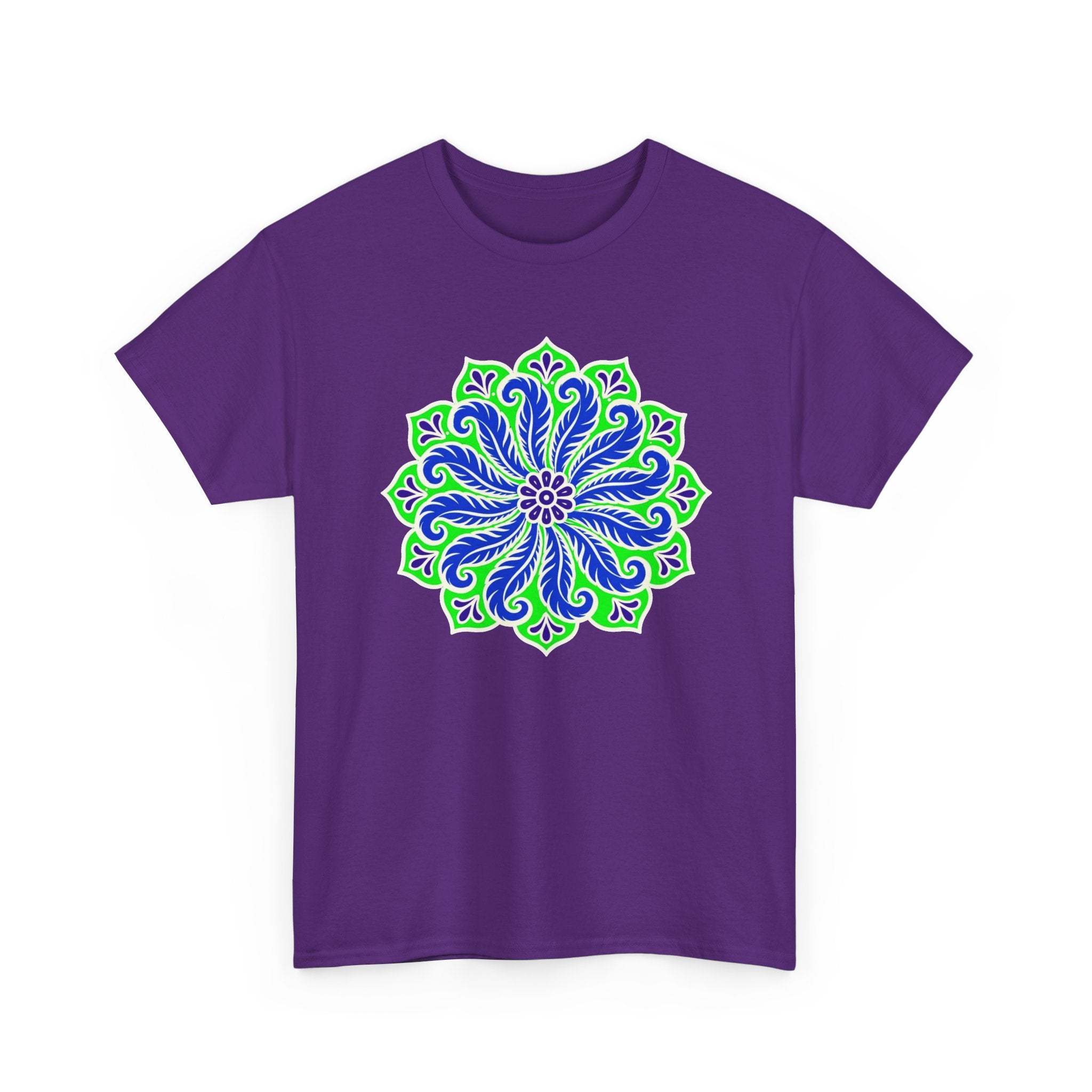 Emerald Feather Rosette T-Shirt