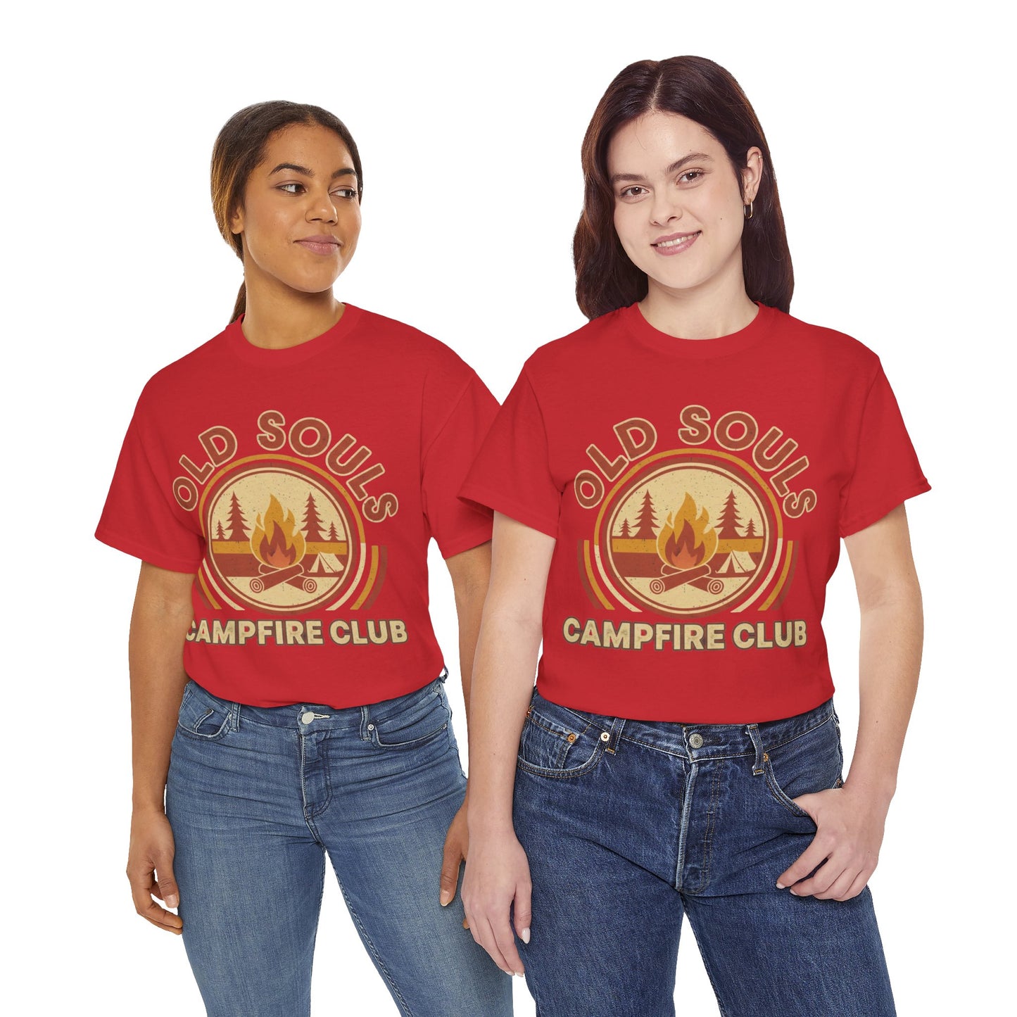 Retro Old Souls Campfire Club T-Shirt