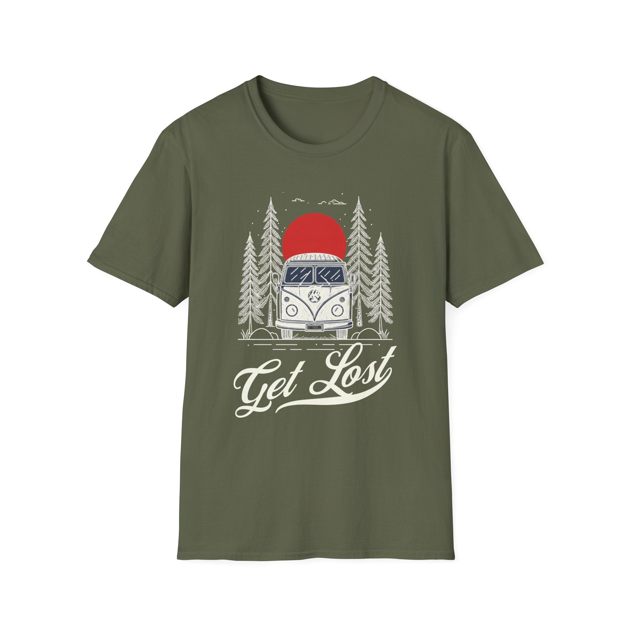 Get Lost Forest Van Adventure Tee