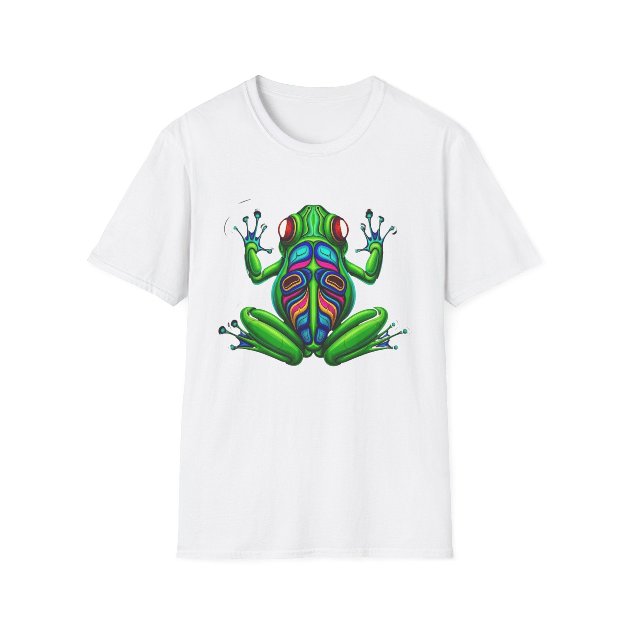 Neon Frog T-Shirt – Psychedelic Tree Frog