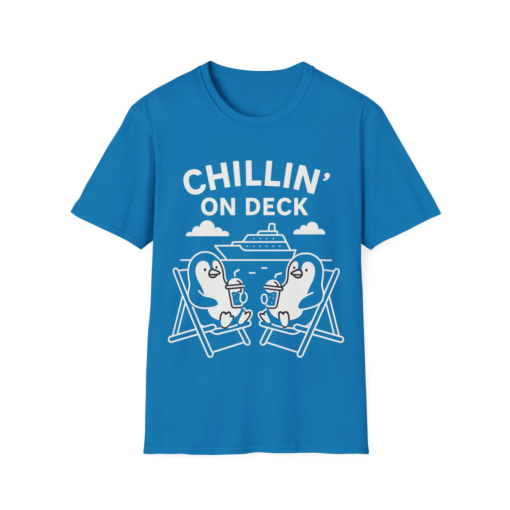 Chillin’ On Deck Penguin Cruise Tee